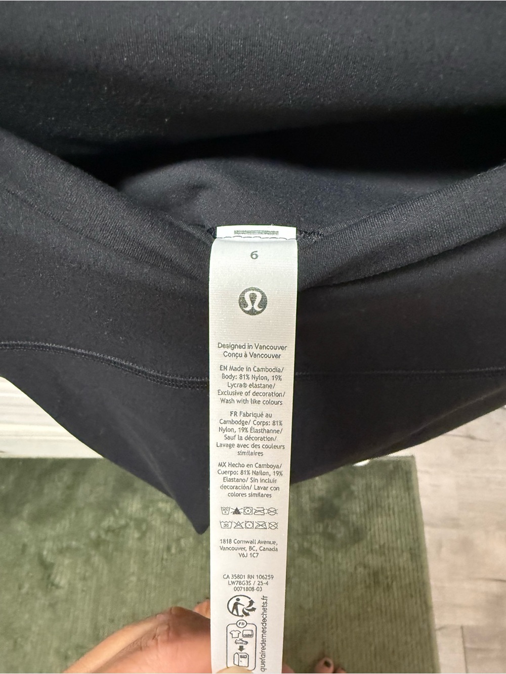 lululemon athletica Black Women's Athletic Shorts